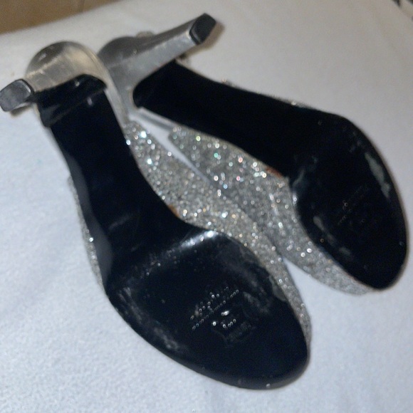 Stuart Weitzman Avalon Glitter High Heel Pumps Size 10 - Picture 6 of 8